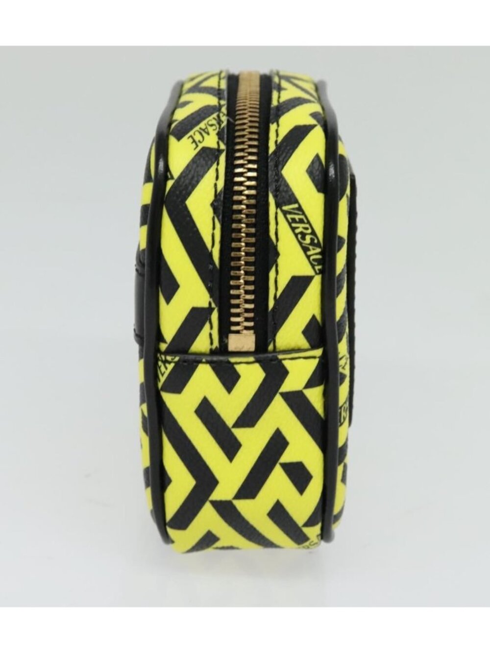VERSACE Pouch PVC Yellow Gold - Picture 3 of 16